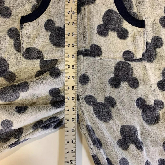 Disney Women's Mickey Mouse Hooded One Piece Zip Up Pajamas Size S - Picture 14 of 15